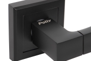 Дверная ручка POLLY A14 черный матовый
